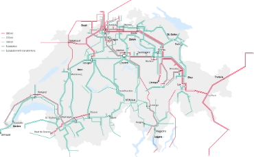 Grid map Switzerland