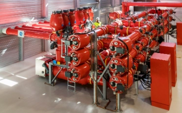 Gas-insulated substation (380 kV)